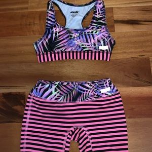 Cute work out clothing/play clothing
